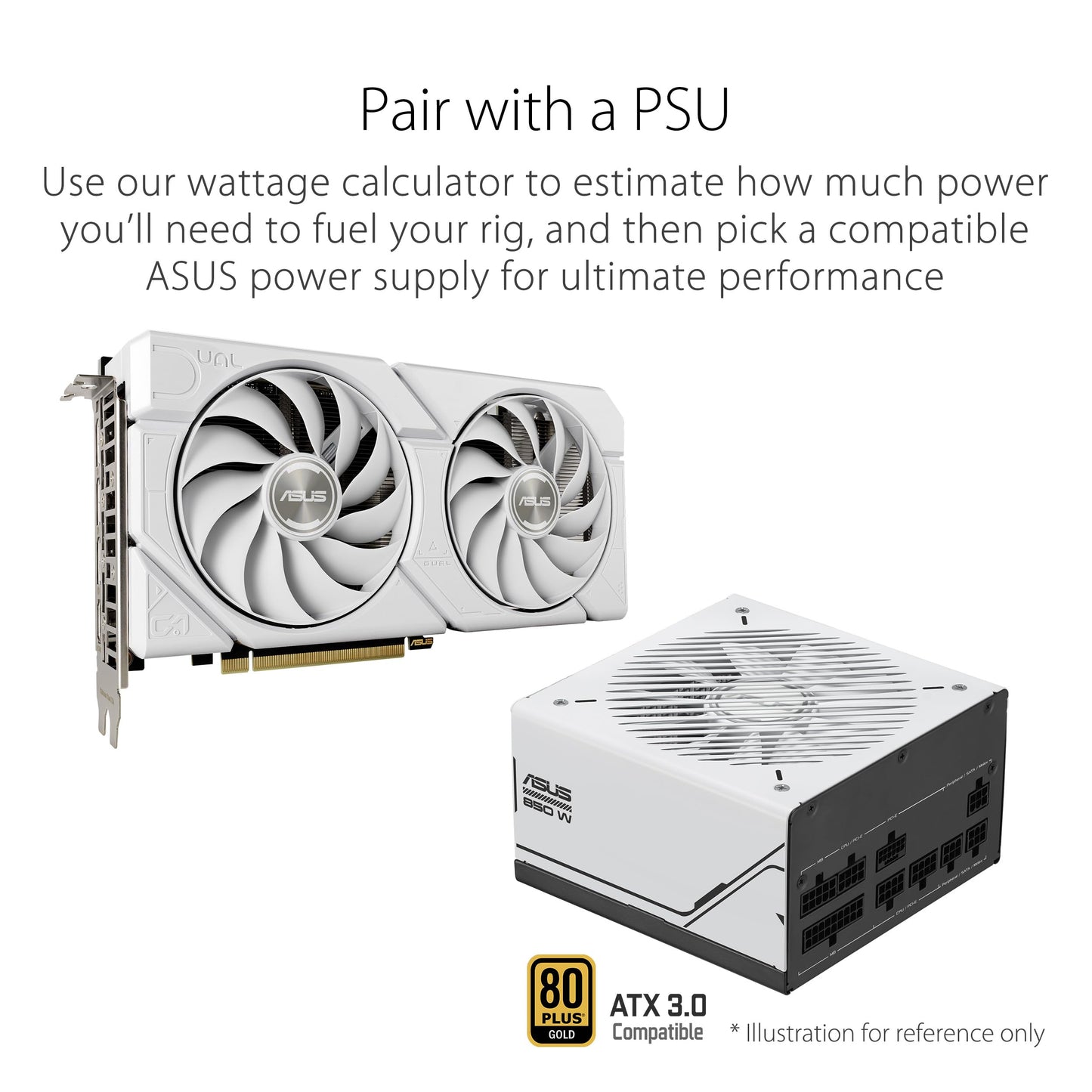 ASUS Dual NVIDIA GeForce RTX™ 5060 8GB GDDR7 White OC Edition Graphics Card, Desktop (PCIe 5.0, DLSS 4, HDMI 2.1b, DisplayPort 2.1b, 2.5-Slot, Axial-tech Fan, Dual BIOS), 3 Year Warranty