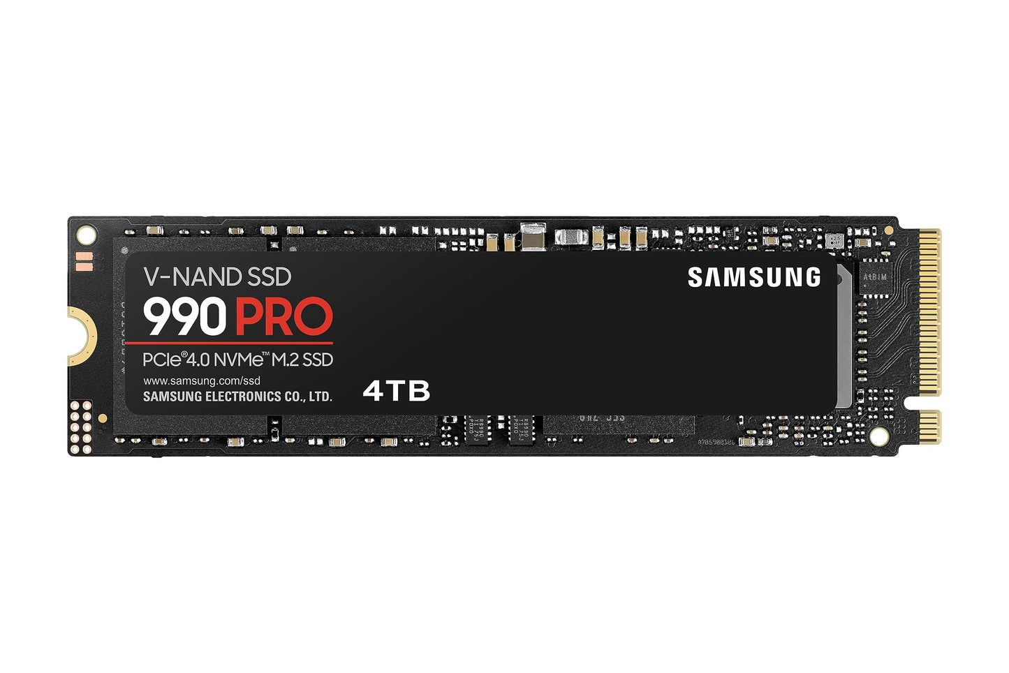 Samsung 990 PRO SSD 2TB NVMe M.2 PCIe Gen4, M.2 2280 Internal Solid State Hard Drive, Seq. Read Speeds Up to 7,450 MB/s for High End Computing, Gaming, and Heavy Duty Workstations, MZ-V9P2T0B/AM