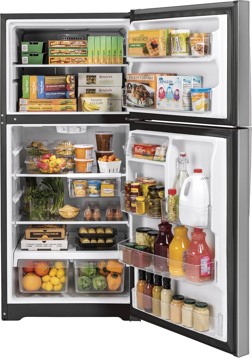 GE® 21.9 Cu. Ft. Top-Freezer Refrigerator