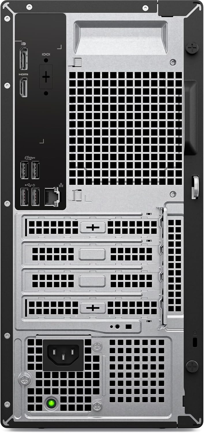 Dell ECT1250 Tower Desktop Computer - Intel Core Ultra 5 225 Processor, 16GB DDR5 RAM, 512GB NVMe SSD, Intel UHD Graphics, Wi-Fi 6 & Bluetooth 5.4, Keyboard & Mouse, AI Copilot, Windows 11 Pro