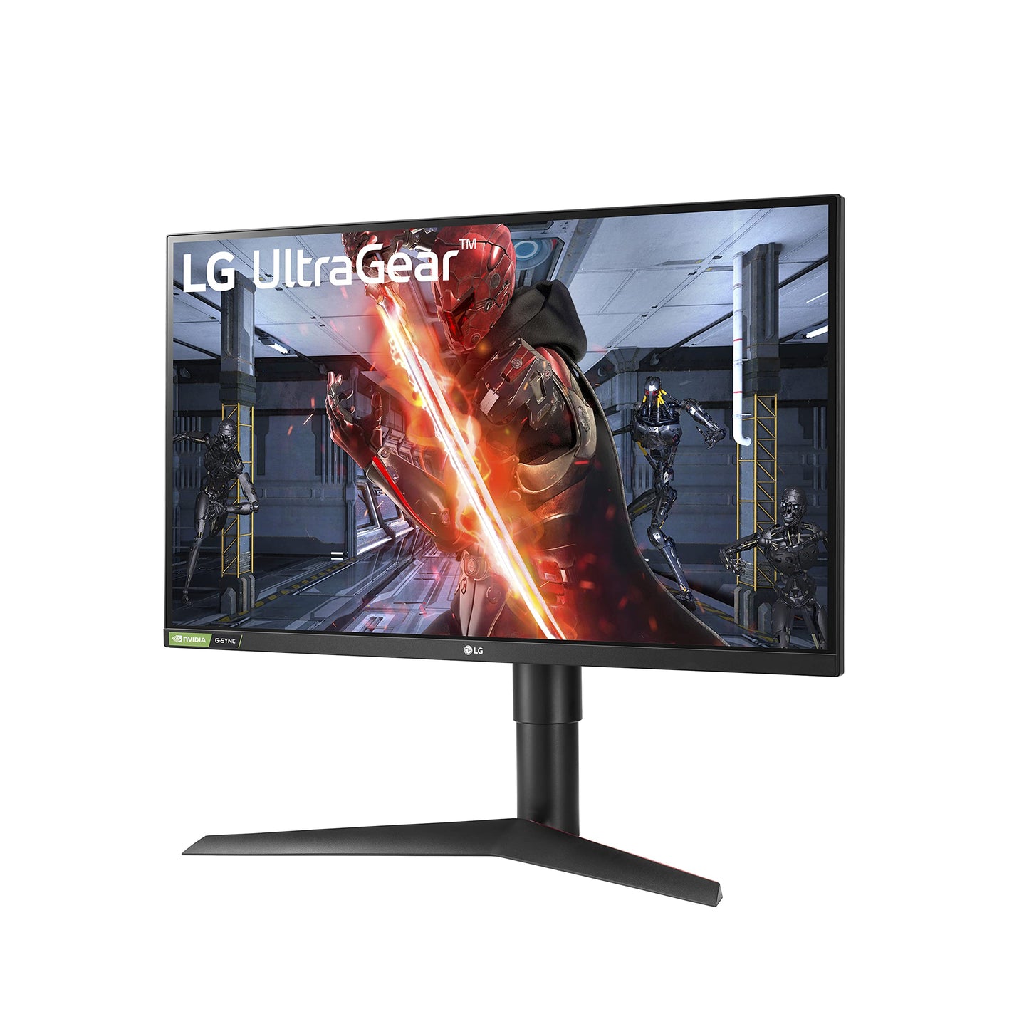 LG 27GS60QC-B Ultragear 27-inch Curved Gaming Monitor QHD (2560x1440) 180Hz 1ms 1000R AMD FreeSync HDR10 HDMIx2 DisplayPort Borderless Design Black Stabilizer DAS Crosshair FPS Counter - Black