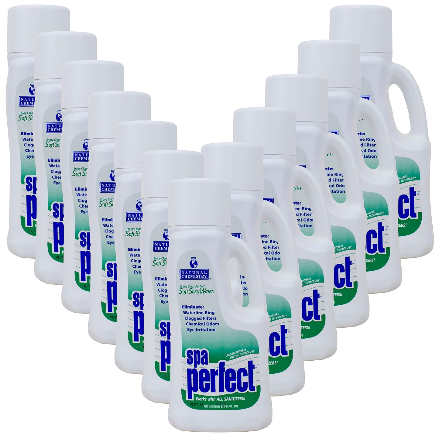 Natural Chemistry Spa Perfect, 2 Liter, Single Pack | Makes Water Feel Soft & Silky, Removes Waterline Ring, Clogged Filters & Eye Irritation, Works with All Sanitizing Systems
