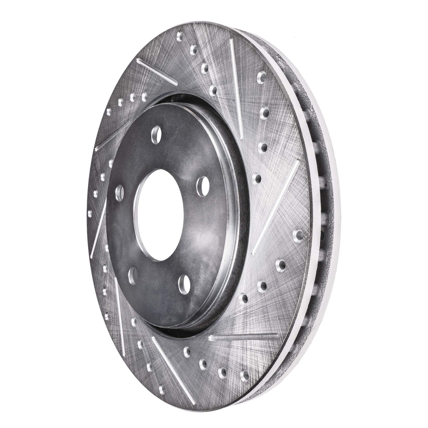 Detroit Axle - Rear Brake Kit for Chevy Silverado Sierra 1500 Suburban Yukon XL Tahoe Escalade ESV Drilled & Slotted Brake Rotors Ceramic Brakes Pads