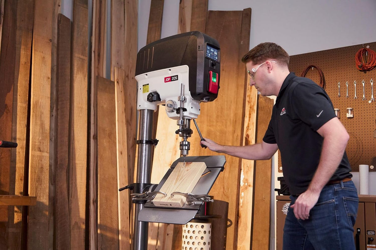 JET 20-Inch Smart Drill Press, Variable Speed, 1.5 HP, 115/230V 1Ph (JDP-20S)
