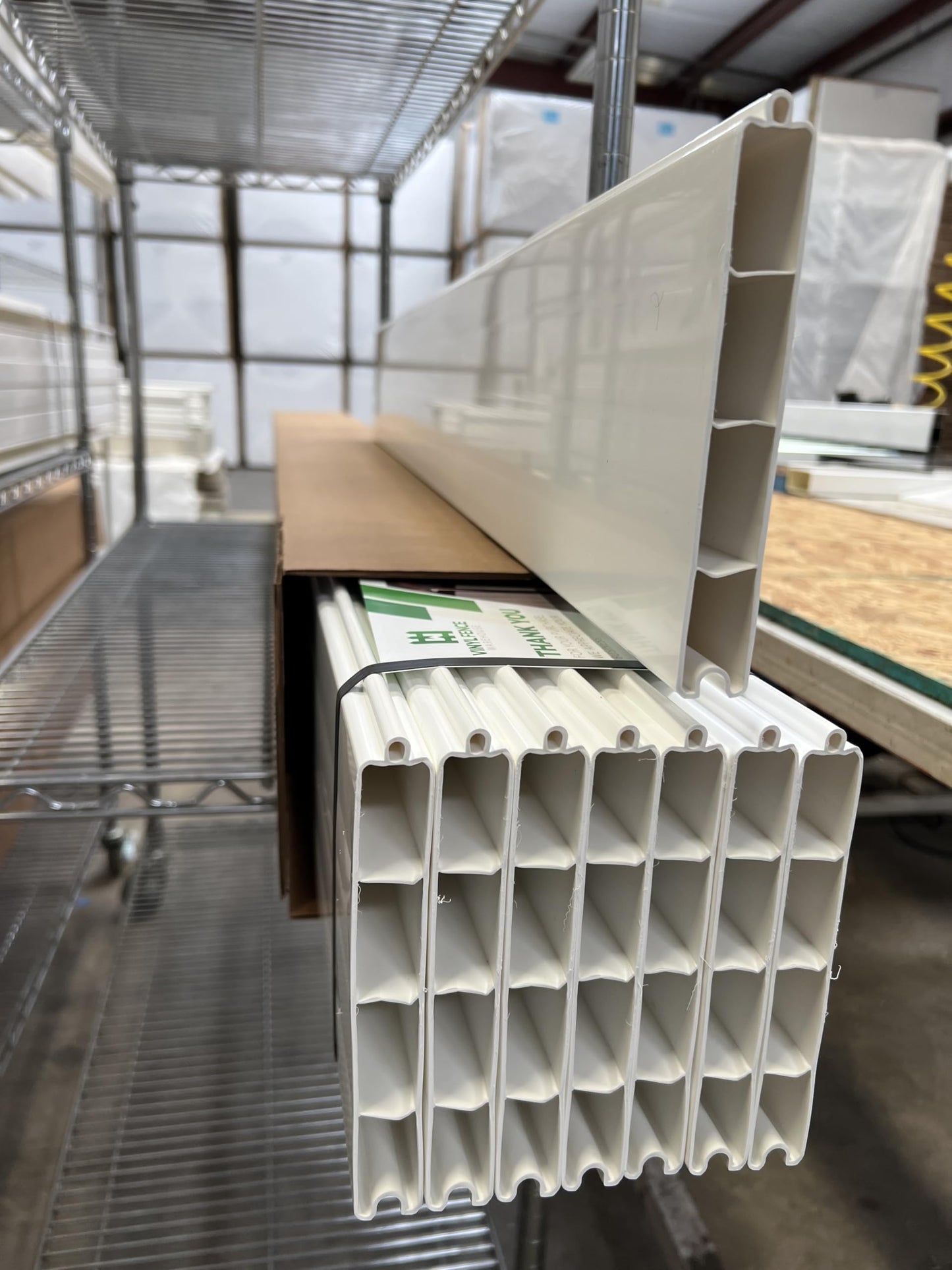 Vinyl Fence Warehouse - 7/8"x6"x62.25" Tongue & Groove Pickets (6, White)