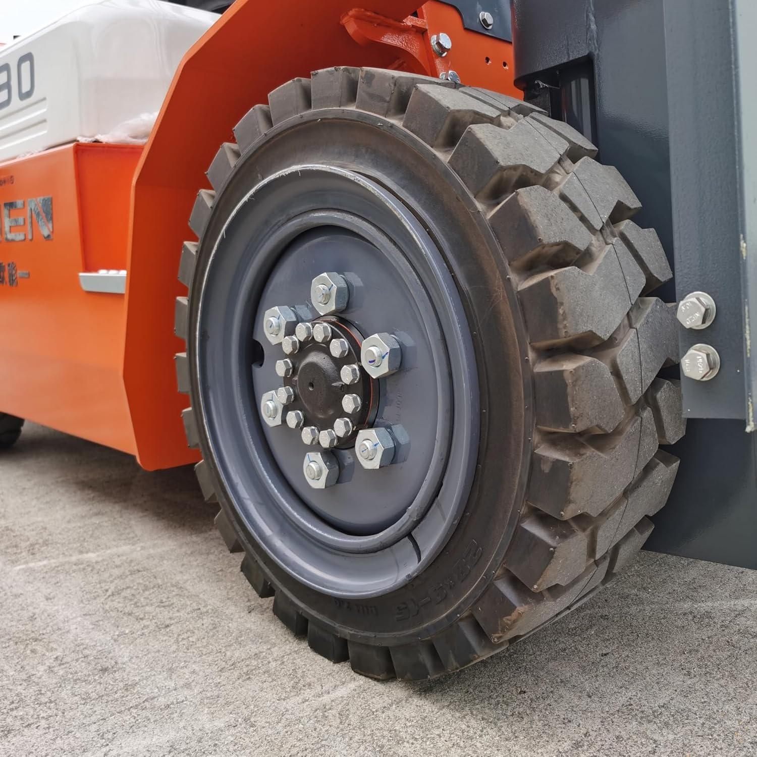 ONEN LPG Forklift 3.5 Tons 7716 LBS Capacity 42KW Dual-Fuel Engine Powered High-Lift Fork Lift 4.5m 14.76 ft Lifting Height Stacker 3500kg Pallet Lift Truck Material Handler with 4ft Length Forks