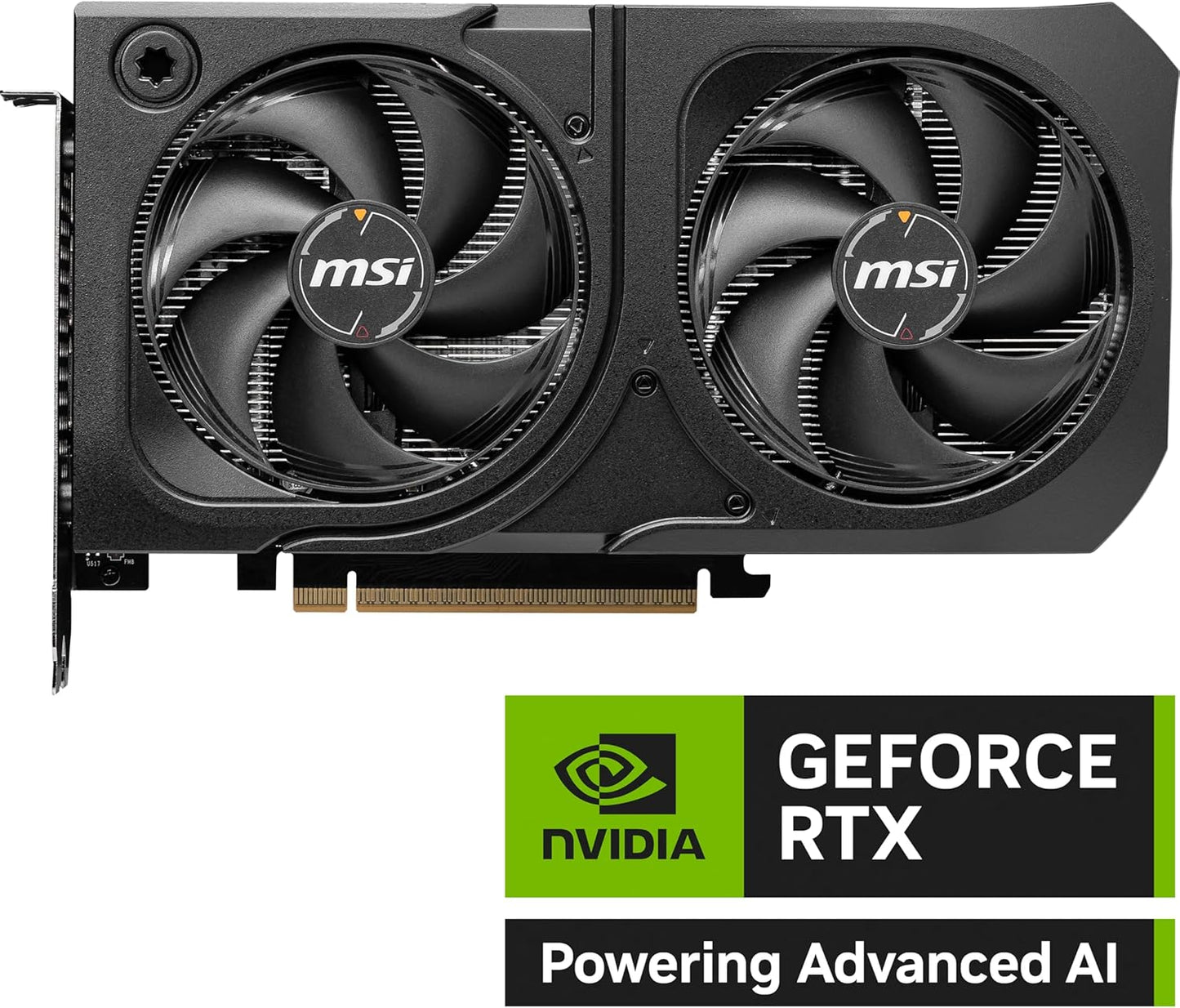 msi Gaming RTX 5060 Ti 16G Shadow 2X OC Graphics Card (16GB GDDR7, 128-bit, Extreme Performance: TBA MHz, DisplayPort x 3 2.1a, HDMI 2.1b, NVIDIA Blackwell Architecture)