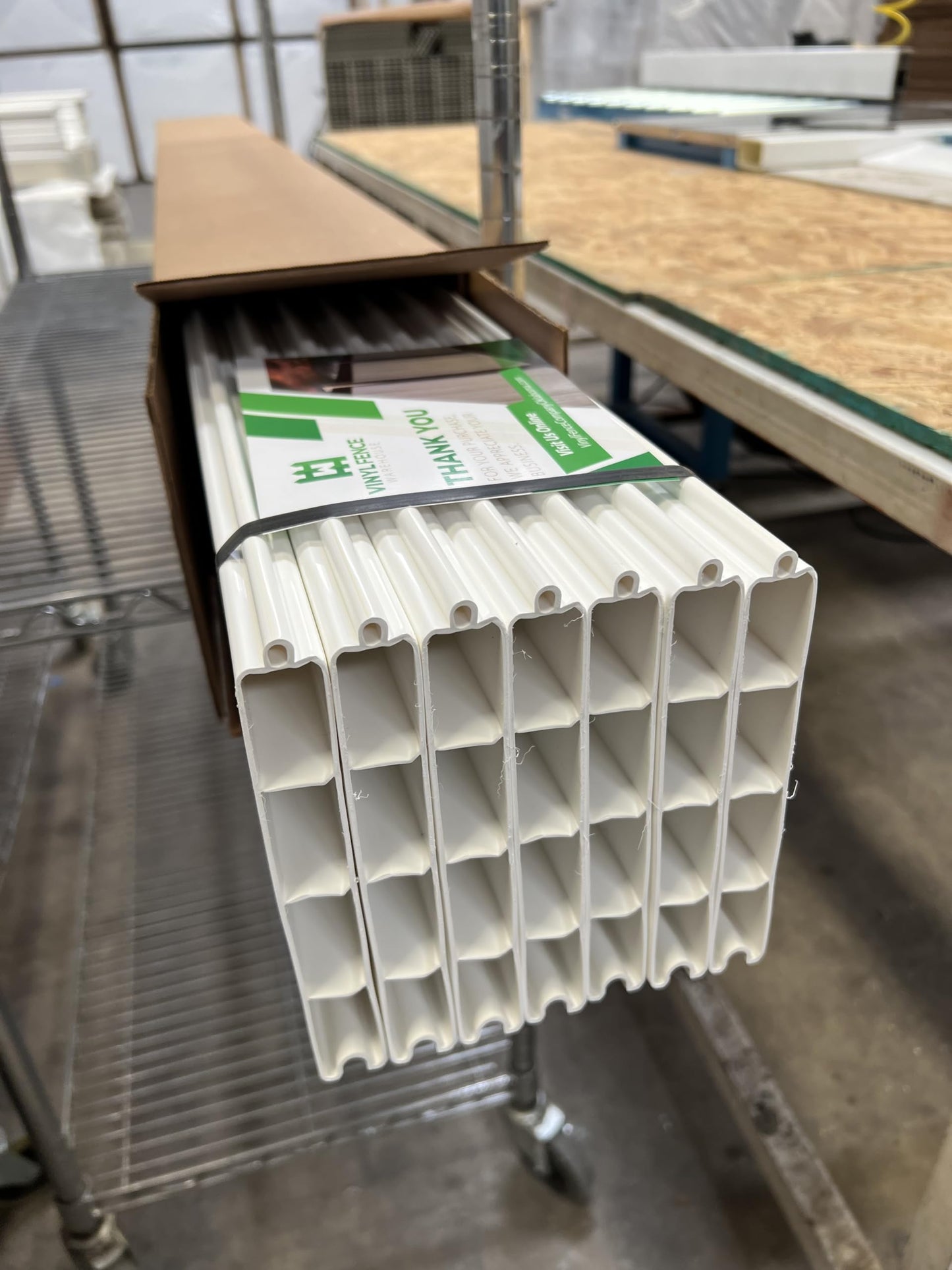 Vinyl Fence Warehouse - 7/8"x6"x62.25" Tongue & Groove Pickets (6, White)
