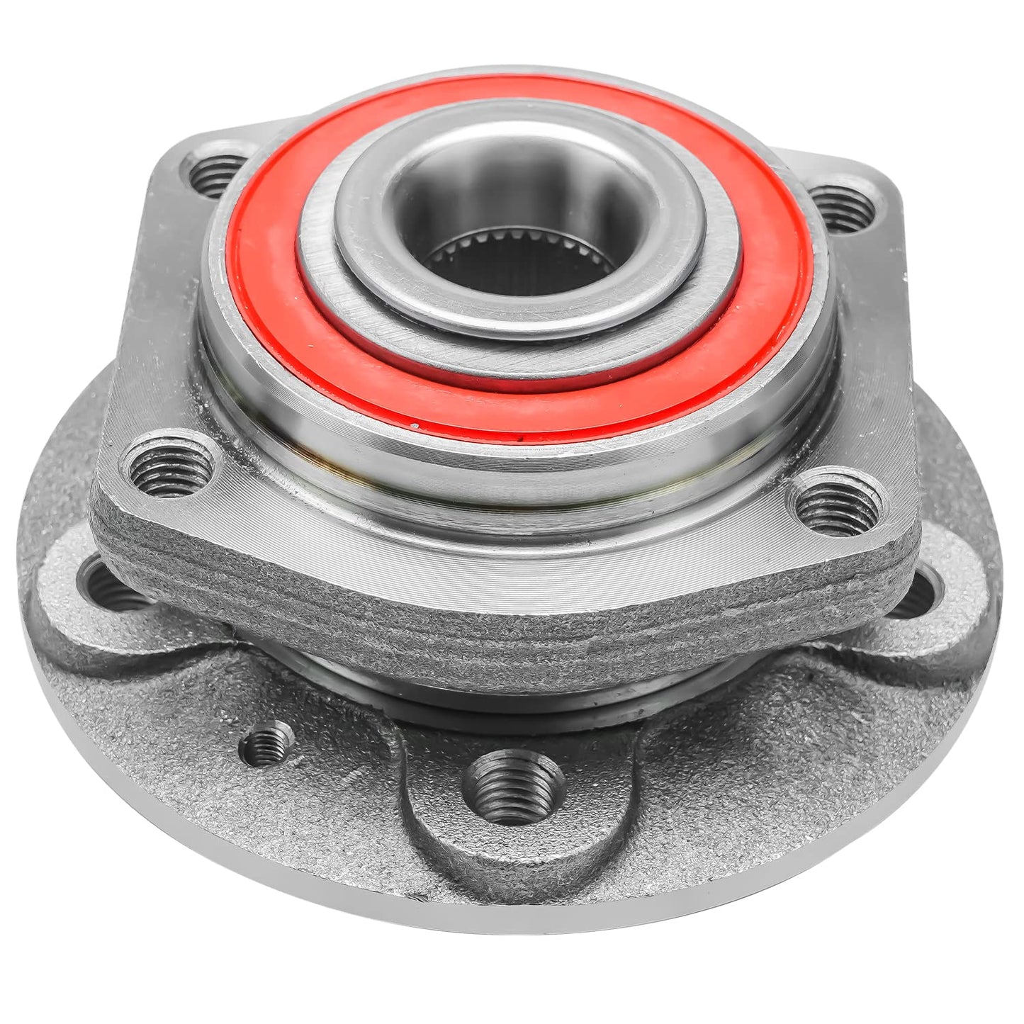 Detroit Axle - 4WD Front Wheel Bearing Hub for Ford F-250 F-350 Super Duty 2011-2016, Replacement 2012 2013 2014 2015 F-250 F-350 Super Duty (SRW Models) Wheel Bearing and Hub Assembly