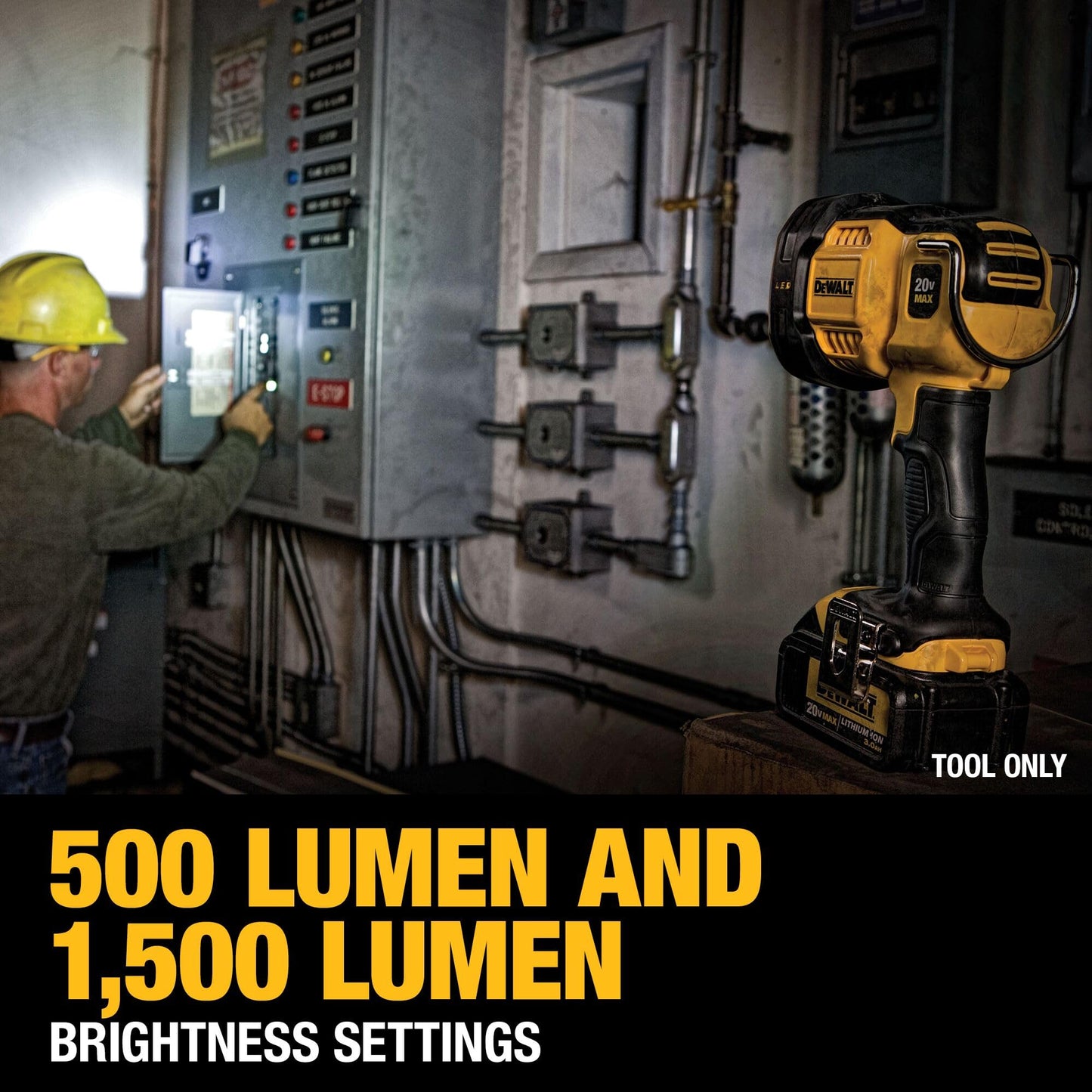 DEWALT 20V MAX* LED Work Light/Flashlight (DCL040)