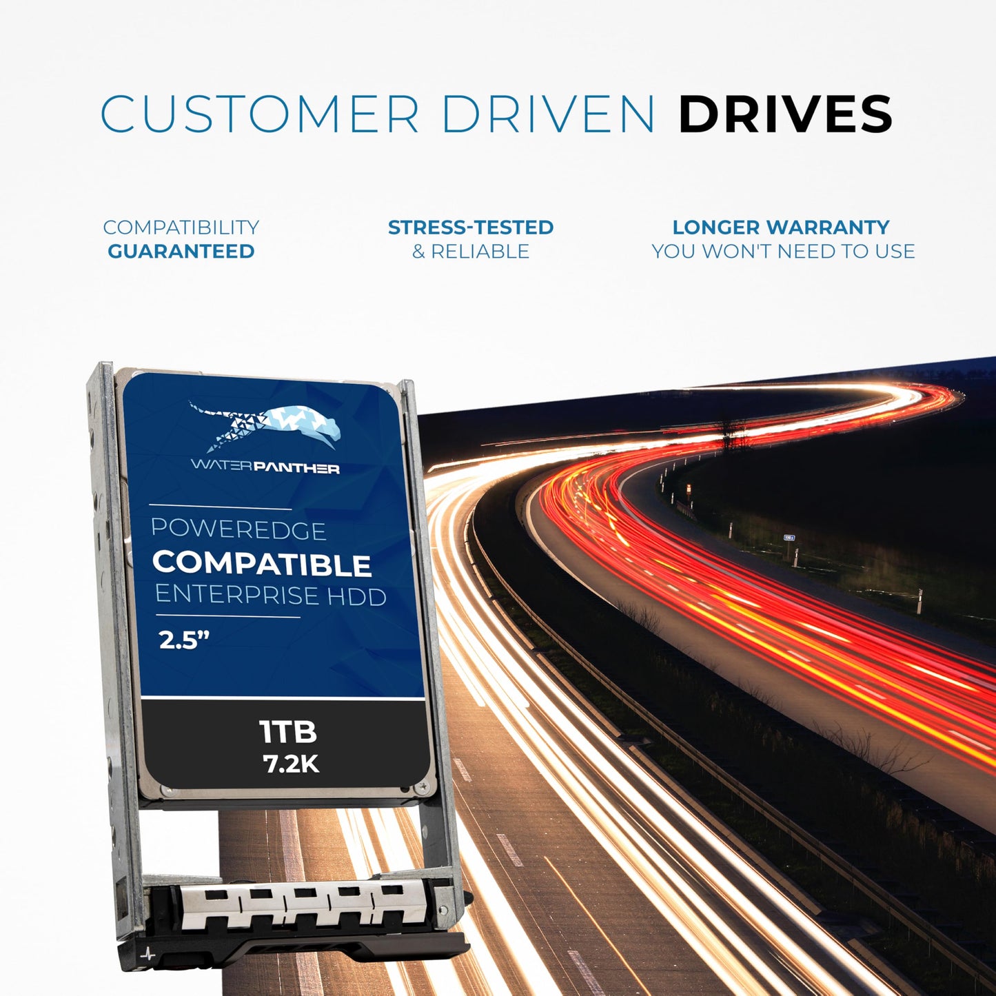 Dell 1TB 7.2K RPM SAS 12Gb/s 2.5" HDD for Dell PowerEdge Servers | Enterprise Hard Drive in G13 Tray | Comparable to 56M6W 056M6W 400-ALUN 400-AIYX 7K71G 07K71G 400-ALUQ CFMWR