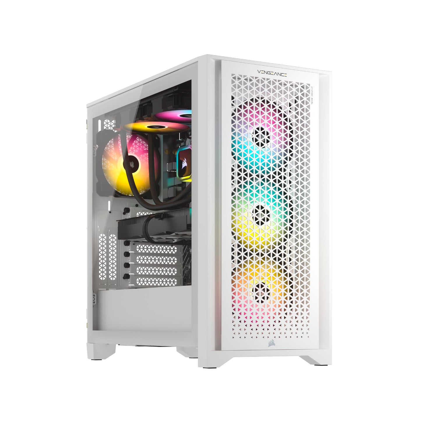 Corsair Vengeance i7500 Gaming PC – Liquid Cooled Intel Core i9-14900KF CPU – NVIDIA GeForce RTX 5080 GPU – 32GB Vengeance RGB DDR5 Memory – 2TB M.2 SSD – Black