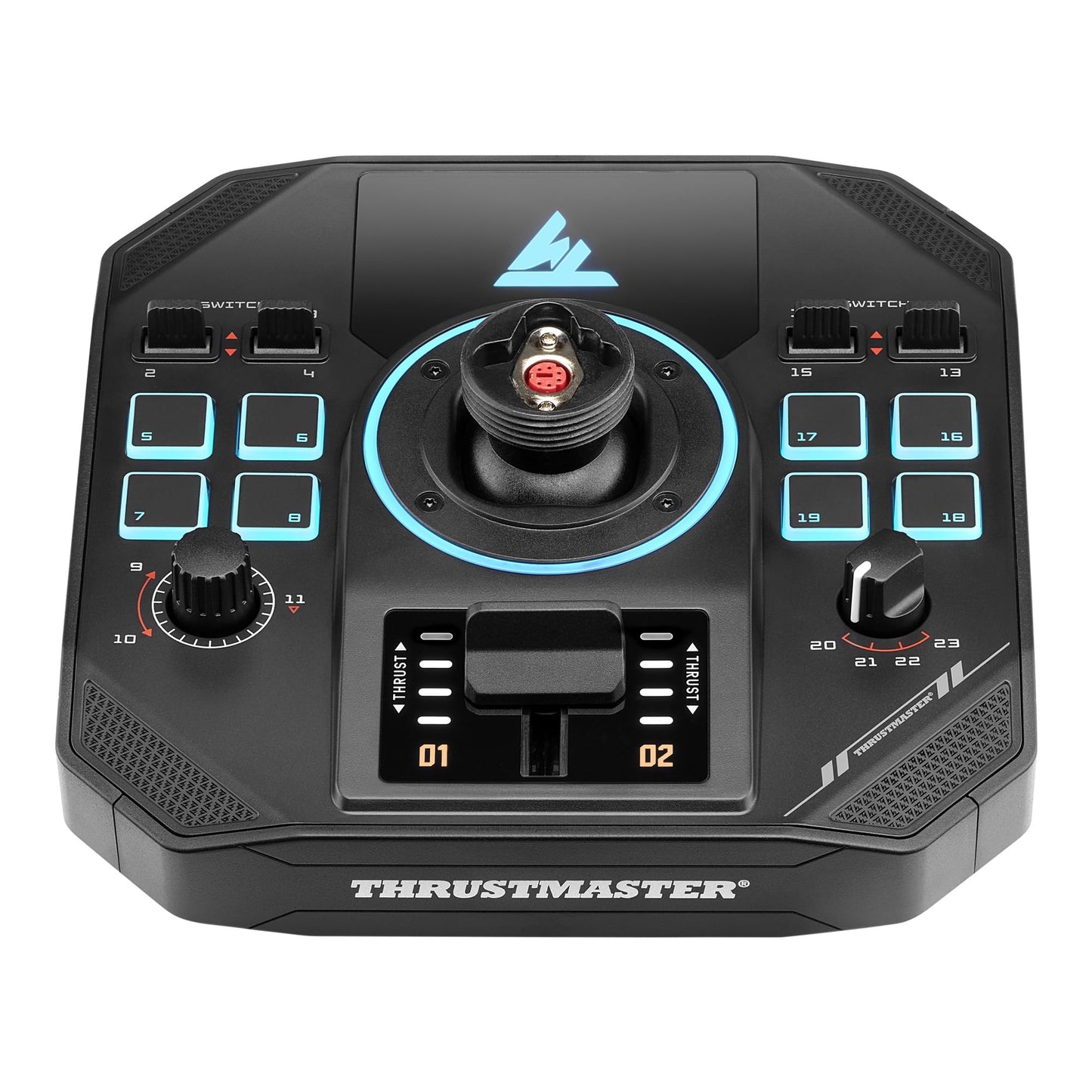 Thrustmaster Sol-R2 HOSAS Dual Space Combat Flight Joystick Set - PC | 88 programable actions buttons, 2 detachable grips, 2 throttles, zero drift, interchangeable rests, backlit sci-fi design