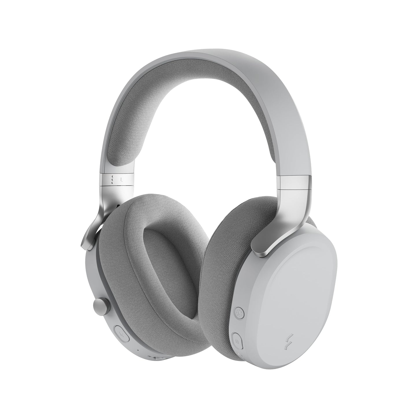 Fractal Design Scape Dark - Wireless PC Gaming Headset - Detachable Flip-to-Mute Microphone with Noise Cancellation - Battery Life Up to 40 Hours - Configurable Ambient Lighting - Black
