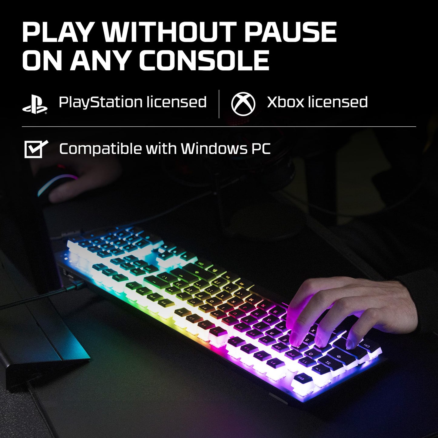 HyperX Alloy Origins 65 - Mechanical Gaming Keyboard – Compact 65% Form Factor - Linear Red Switch - Double Shot PBT Keycaps - RGB LED Backlit - NGENUITY Software Compatible,Black