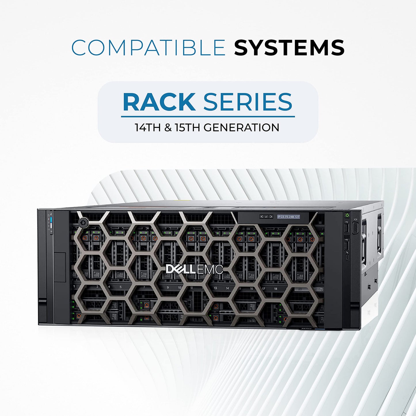 Dell 1TB 7.2K RPM SAS 12Gb/s 2.5" HDD for Dell PowerEdge Servers | Enterprise Hard Drive in G14 Tray | Comparable to D4N7V 0D4N7V 400-AXFF 56M6W 056M6W