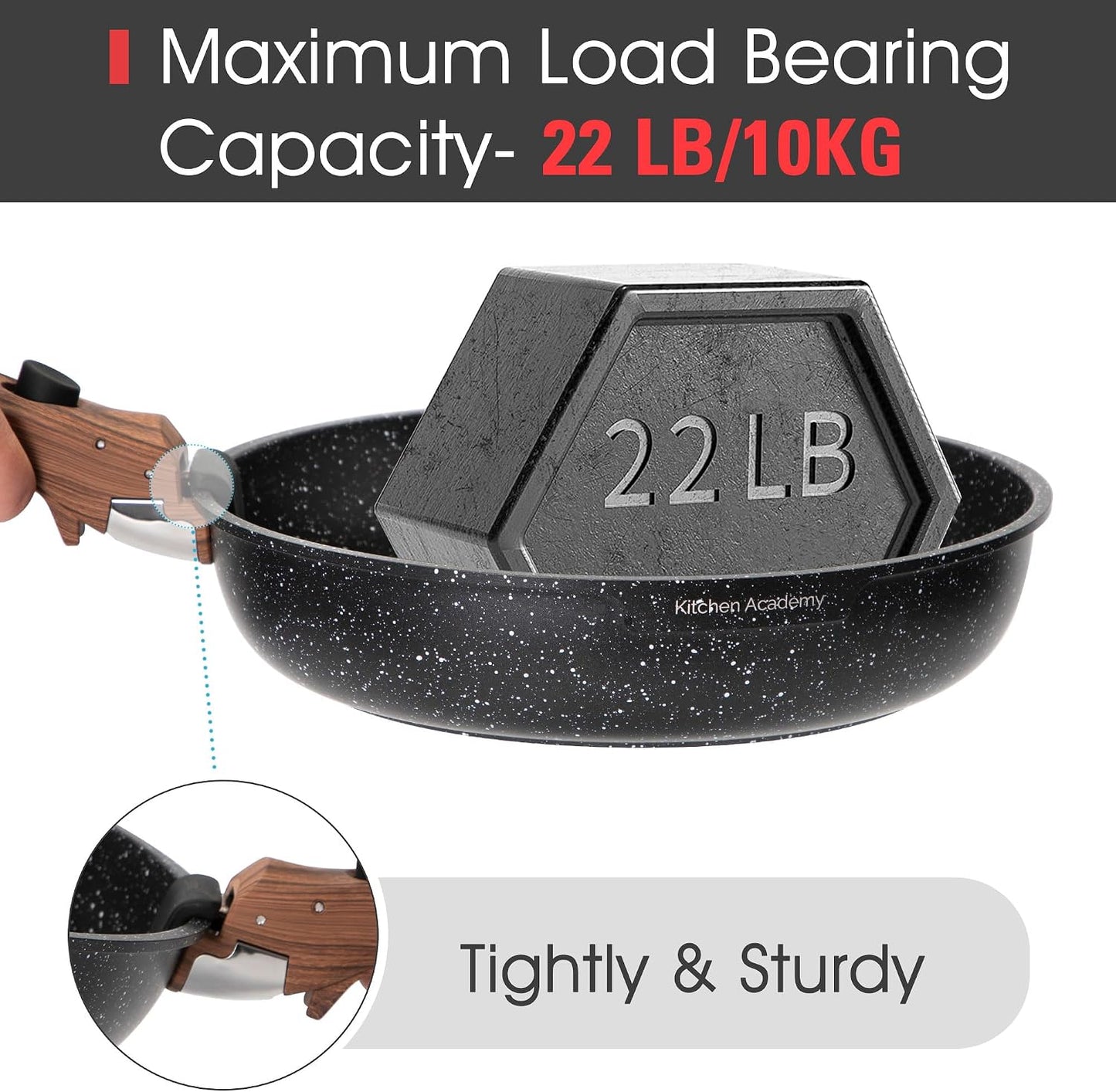Detachable Removable Pan Handle 1 Piece