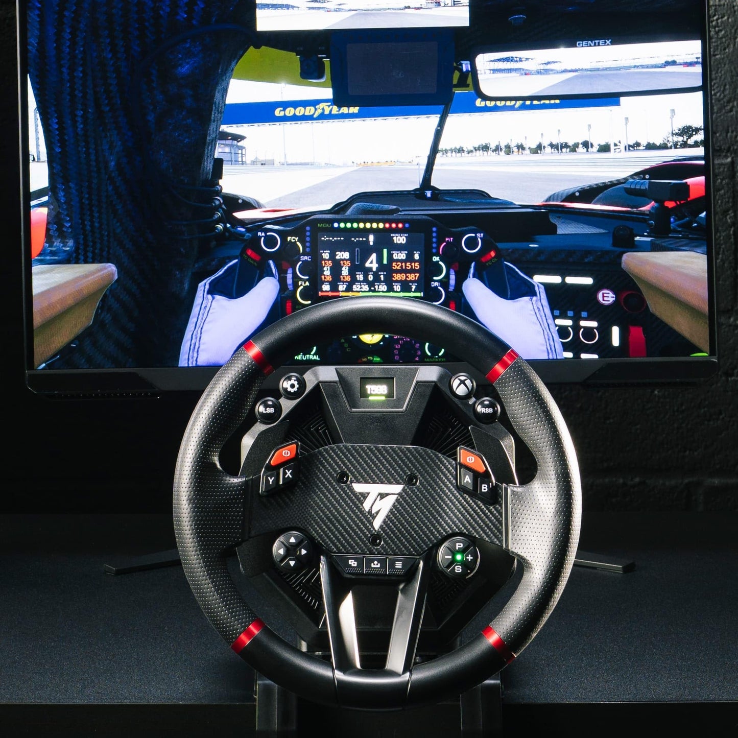 Thrustmaster T598 Direct Drive Racing Wheel & Pedal Set - PS5 & PC | Direct drive motor with magnetic paddles and pedal set for racing, simulation and gaming