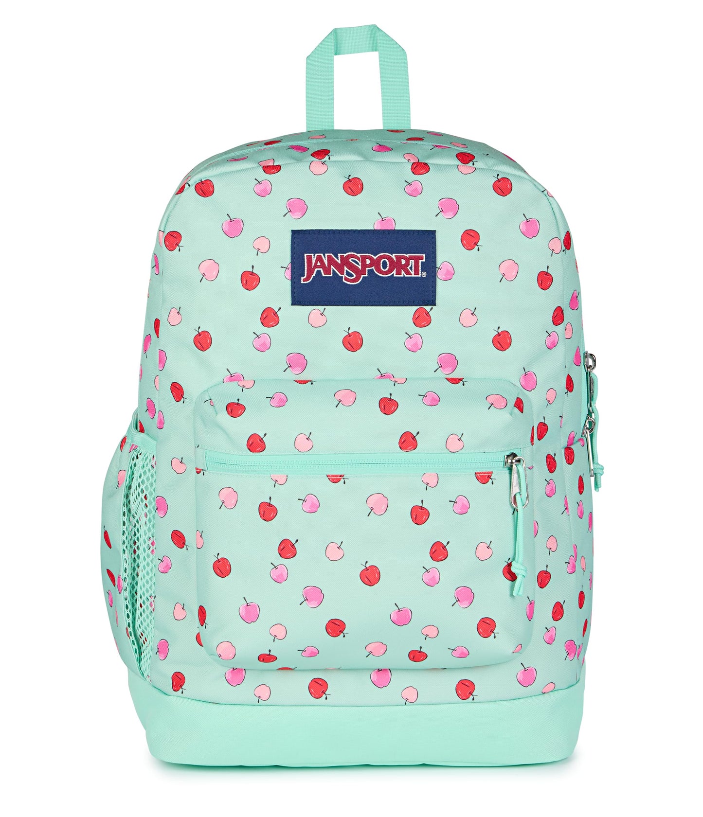JanSport Cross Town Plus Backpack - Large Main Compartment, Side Water Bottle Pocket, 15-Inch Padded Laptop Sleeve - Black