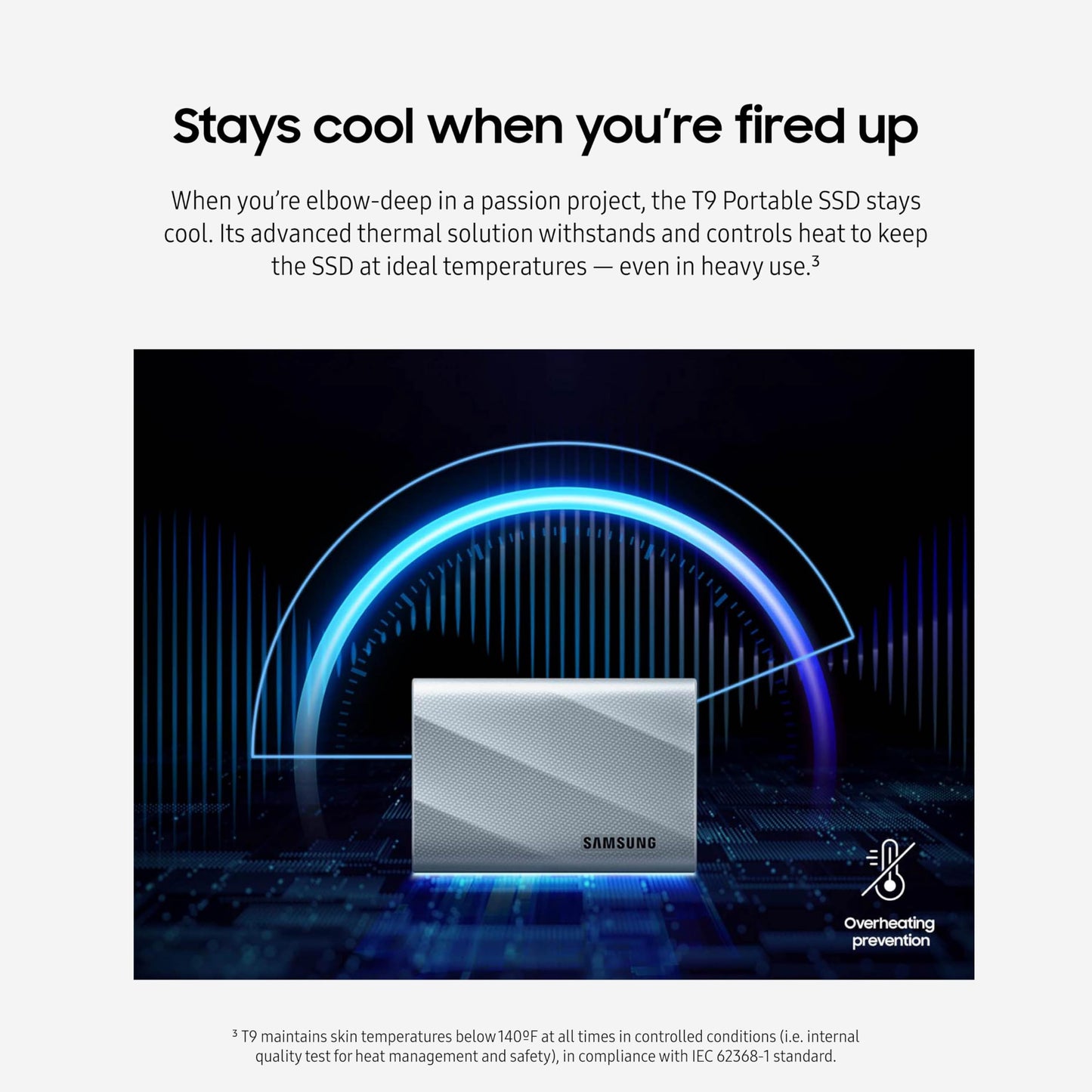 SAMSUNG T9 Portable SSD 4TB, USB 3.2 Gen 2x2 External Solid State Drive, Seq. Read Speeds Up to 2,000MB/s for Gaming, Students and Professionals,MU-PG4T0B/AM, Black (pack of 1)