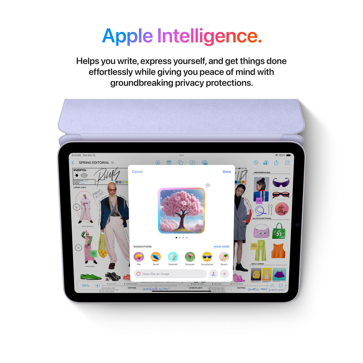 Apple iPad mini (A17 Pro): Apple Intelligence, 8.3-inch Liquid Retina Display, 128GB, Wi-Fi 6E, 12MP Front/12MP Back Camera, Touch ID, All-Day Battery Life — Space Gray