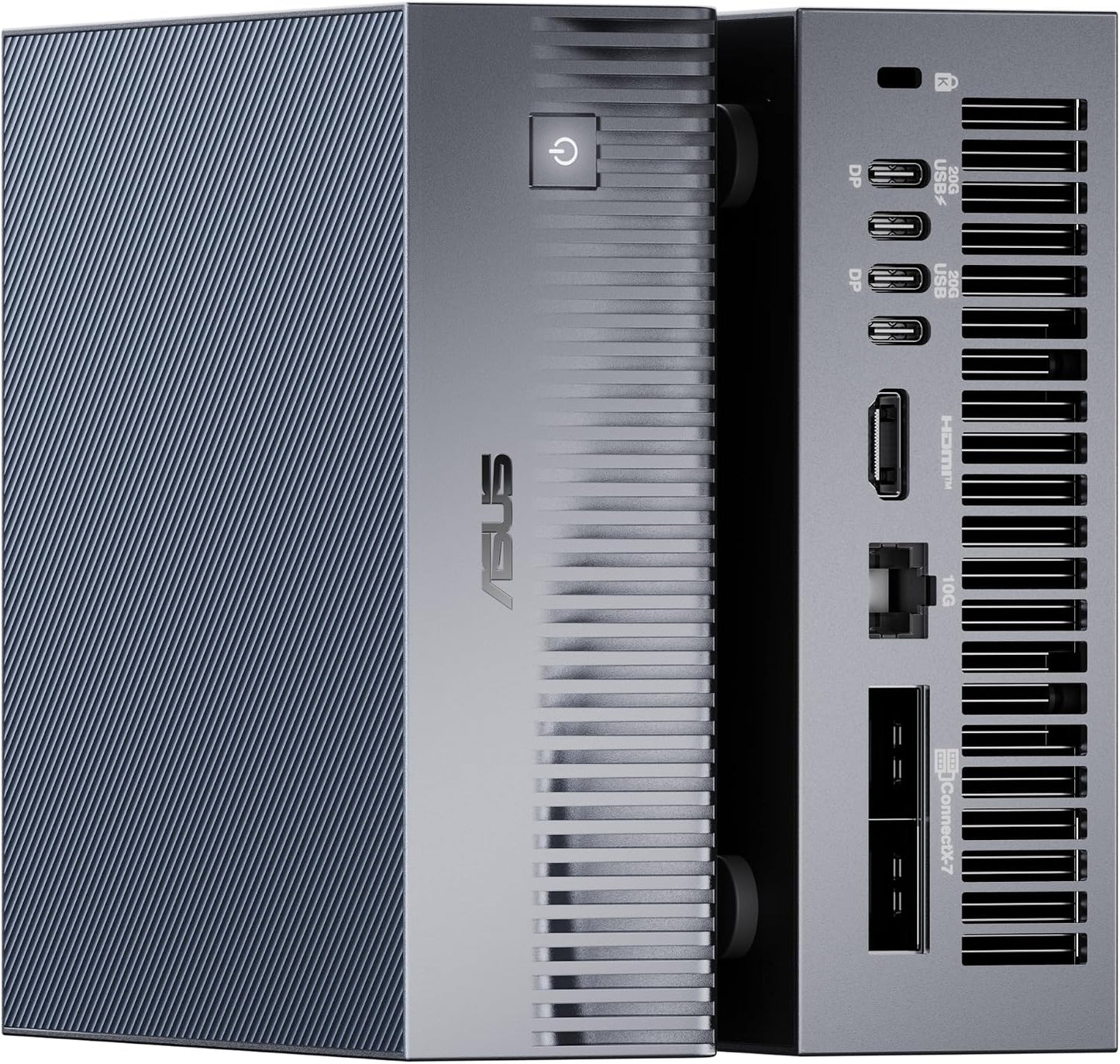 ASUS Ascent GX10 AI Supercomputer, DGX Spark, NVIDIA GB10 Superchip, 128GB LPDDR5x, 1TB PCIe Gen4 NVMe SSD, Wi-Fi 7 & BT5.4, Agentic AI Ready, Supports OpenClaw, NemoClaw, Stackable Chassis