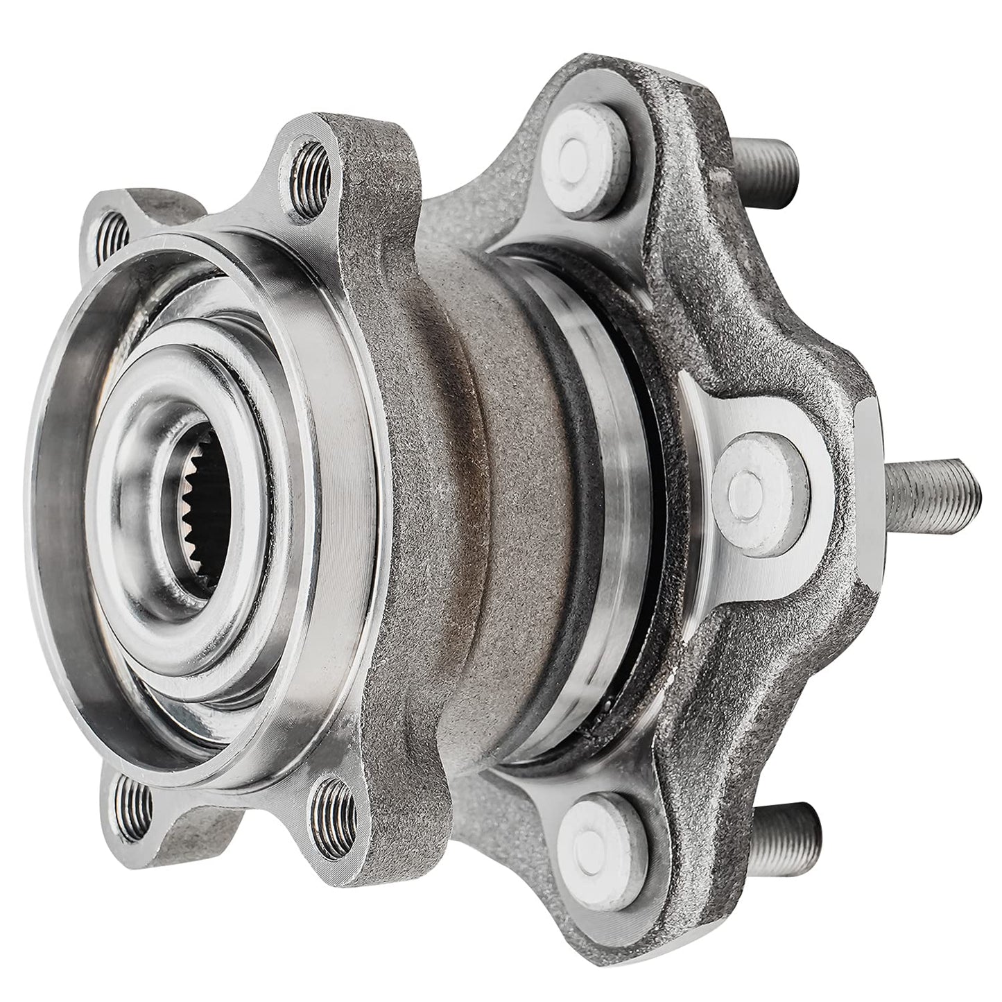 Detroit Axle - 2pc Front Wheel Bearing Hubs for 00-13 Chevy Impala Monte Carlo, 97-08 Pontiac Grand Prix, 06-11 DTS, 05-09 Buick Lacrosse, 06-11 Lucerne, 00-05 Lesabre, Pair Wheel Bearings and Hubs