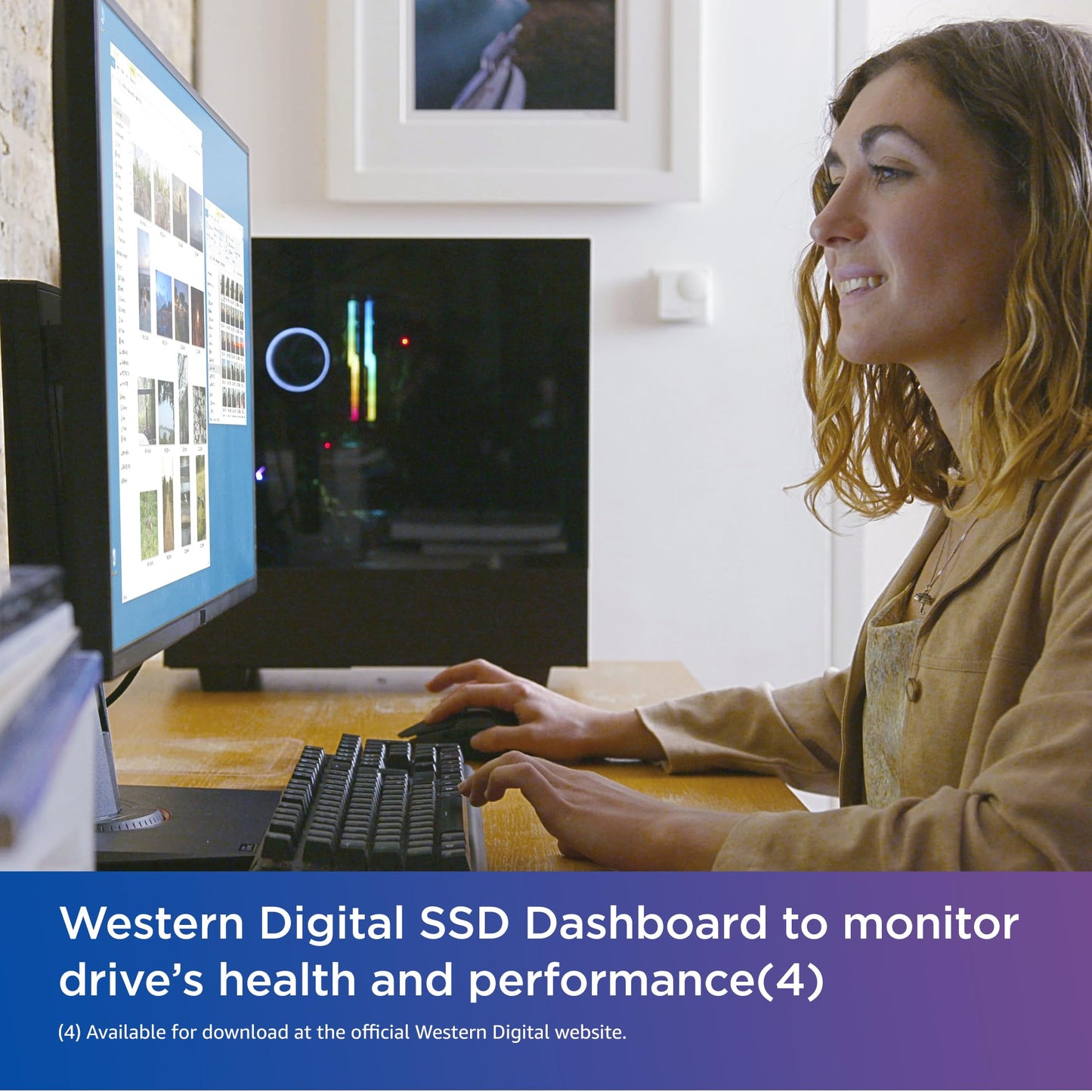 Western Digital 2TB WD Blue SN5000 NVMe Internal Solid State Drive SSD - PCIe Gen 4.0, M.2 2280, Up to 5,150 MB/s - WDS200T4B0E [New Generation]