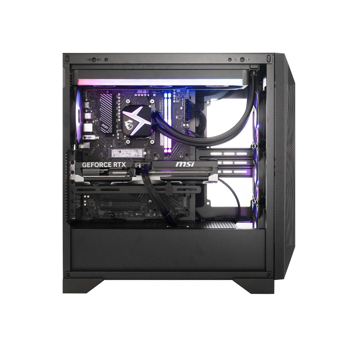 msi Aegis ZS2 Gaming Desktop: AMD Ryzen R9-7900X, GeForce RTX 5070, 32GB DDR5, 2TB M.2 NVMe, Liquid Cooling, VR-Ready, WiFi 7, Windows 11 Home: C7NVP-1435US