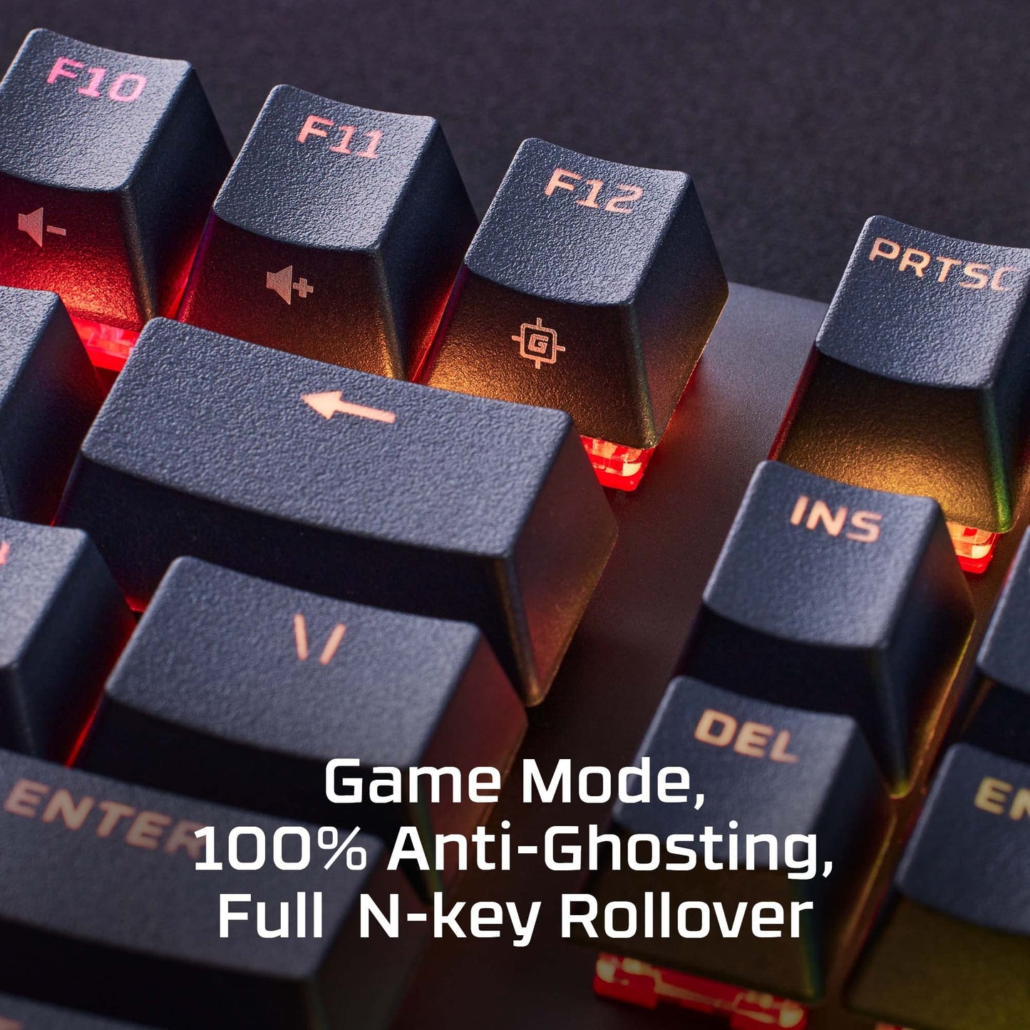 HyperX Alloy Origins 65 - Mechanical Gaming Keyboard – Compact 65% Form Factor - Linear Red Switch - Double Shot PBT Keycaps - RGB LED Backlit - NGENUITY Software Compatible,Black