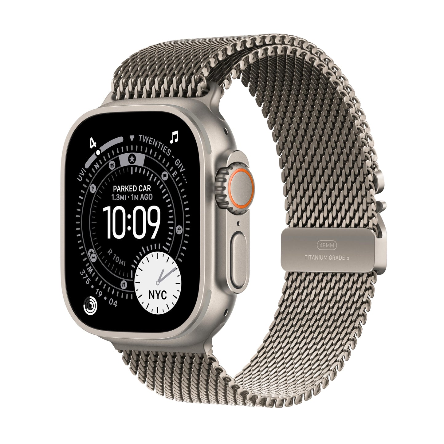 Apple Watch Ultra 3 [GPS + Cellular 49mm] Running & Multisport Smartwatch w/Rugged Titanium Case w/Black Ocean Band. Satellite Communications, Advanced Health & Fitness Tracking