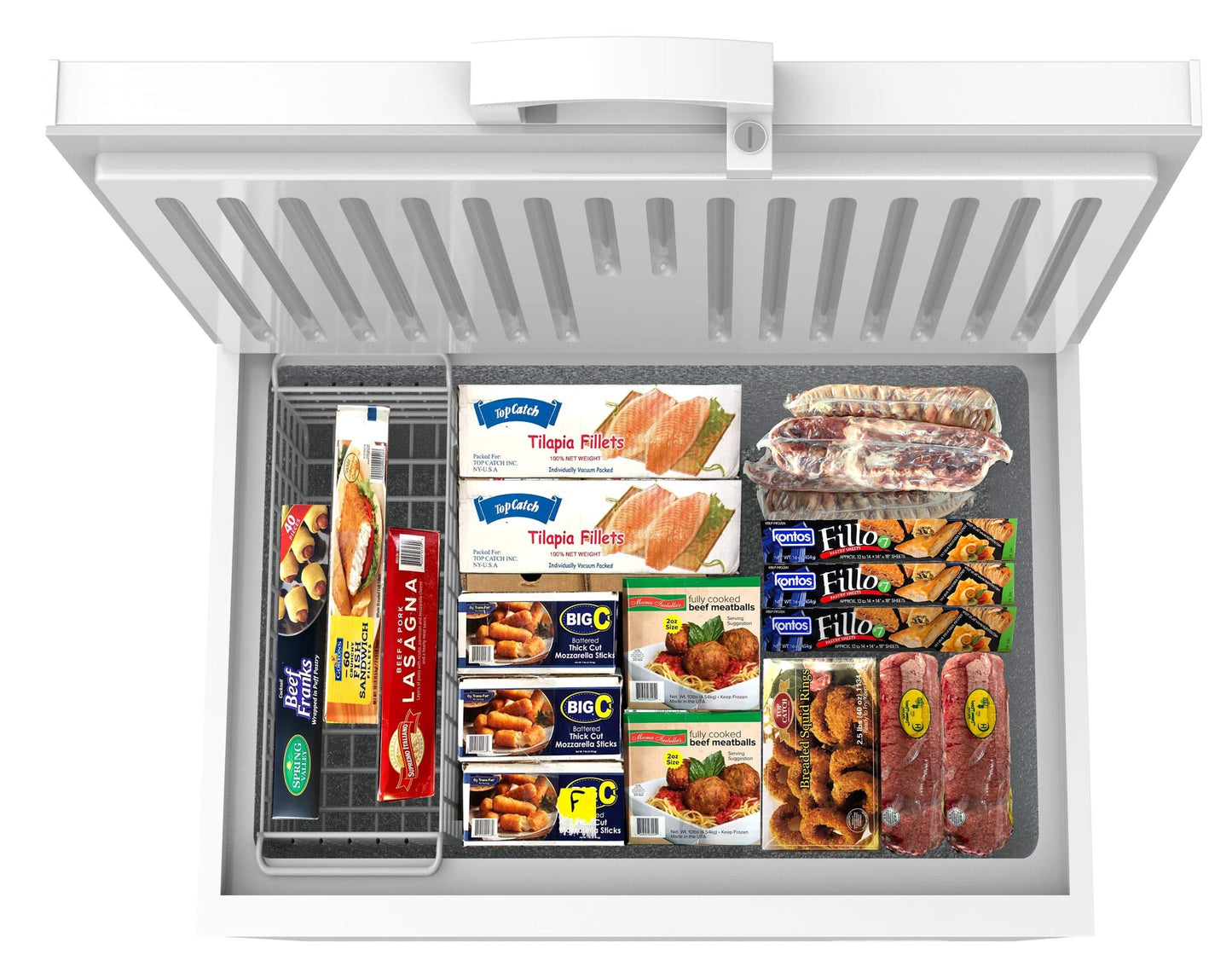 KoolMore SCF-20C Chest Freezer, 20 cu. Ft, White