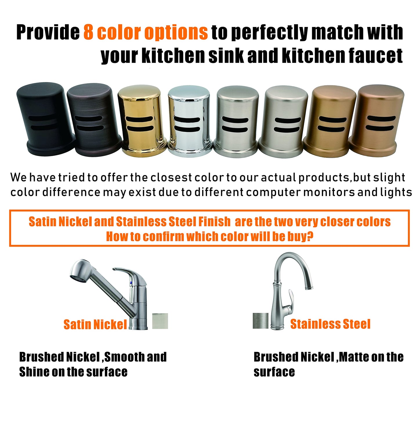 Dishwasher Air Gap Cover Black only, Skirted, Replacement Black air gap dishwasher,Solid Brass,Matte Black Finish
