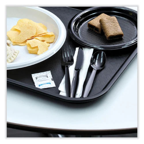 Boardwalk® Six-Piece Cutlery Kit Cdmt/Fk/Kf/Npkn/Tsp, 250 Packs (BWKFKTNSMWPSBLA)