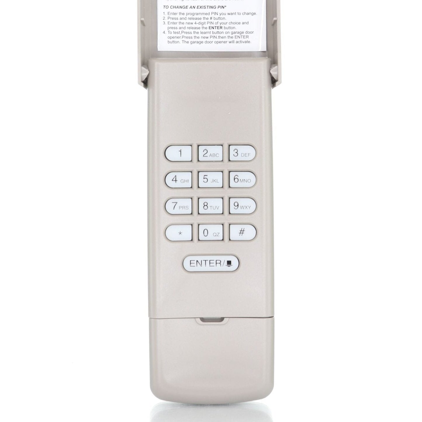 Substitute for Chamberlain 940D-01 Wireless Keyless entry 315 MHz Garage Door Opener Remote Control [877MAX]