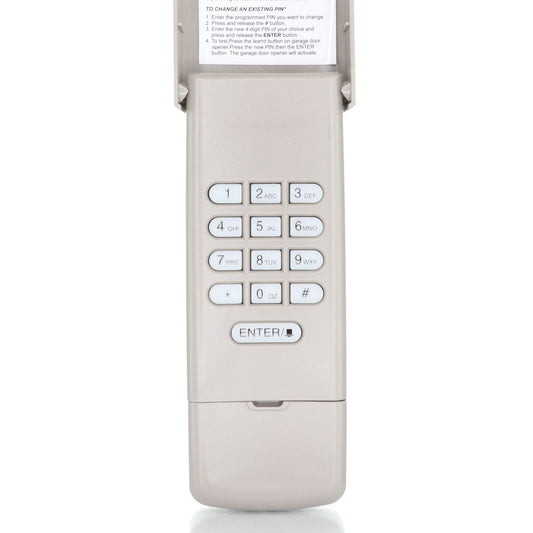 Substitute for LiftMaster 877MAX wireless keypad Garage Door Opener Remote Control [877MAX]