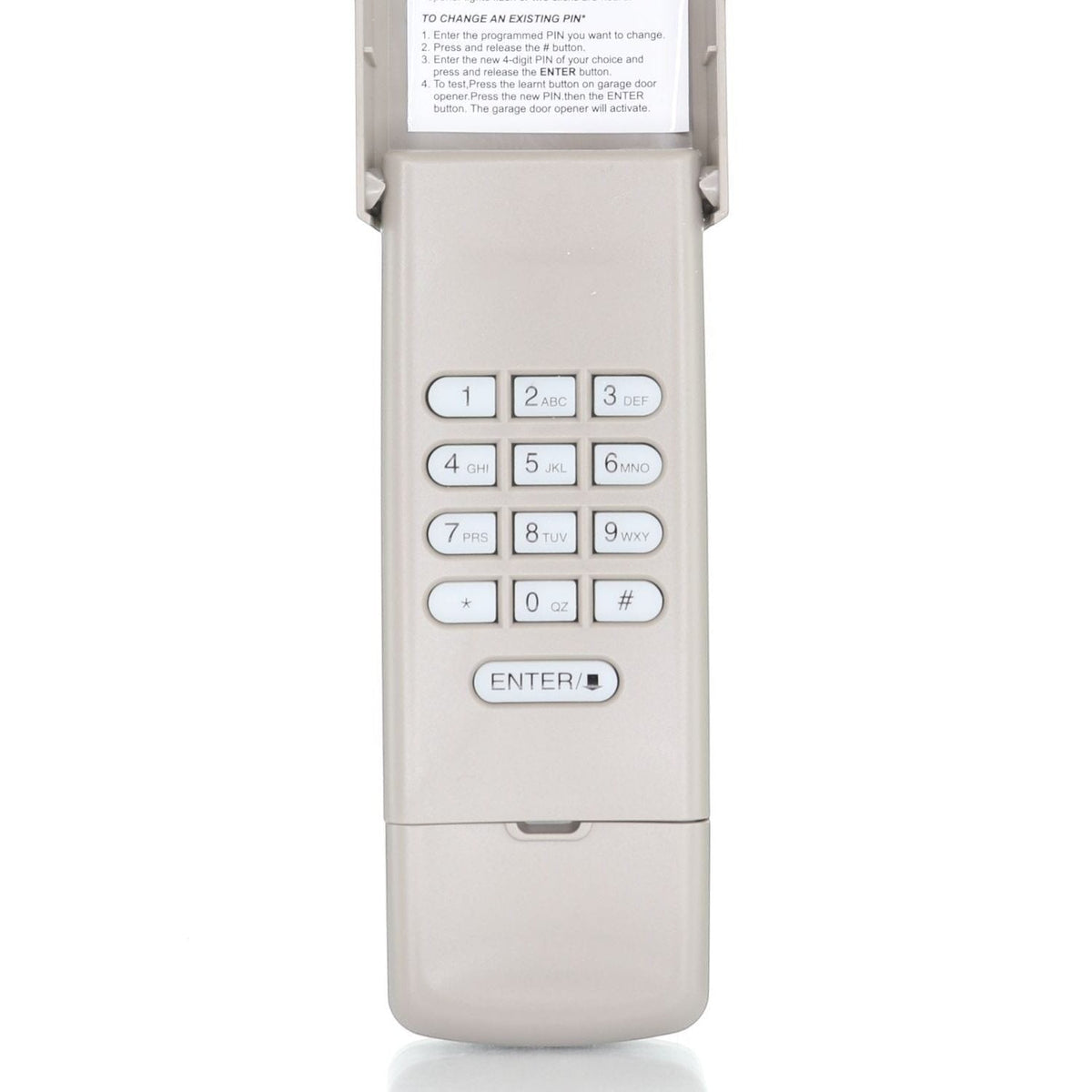 Anderic Substitute for LiftMaster 877MAX wireless keypad Garage Door Opener Remote Control [877MAX]