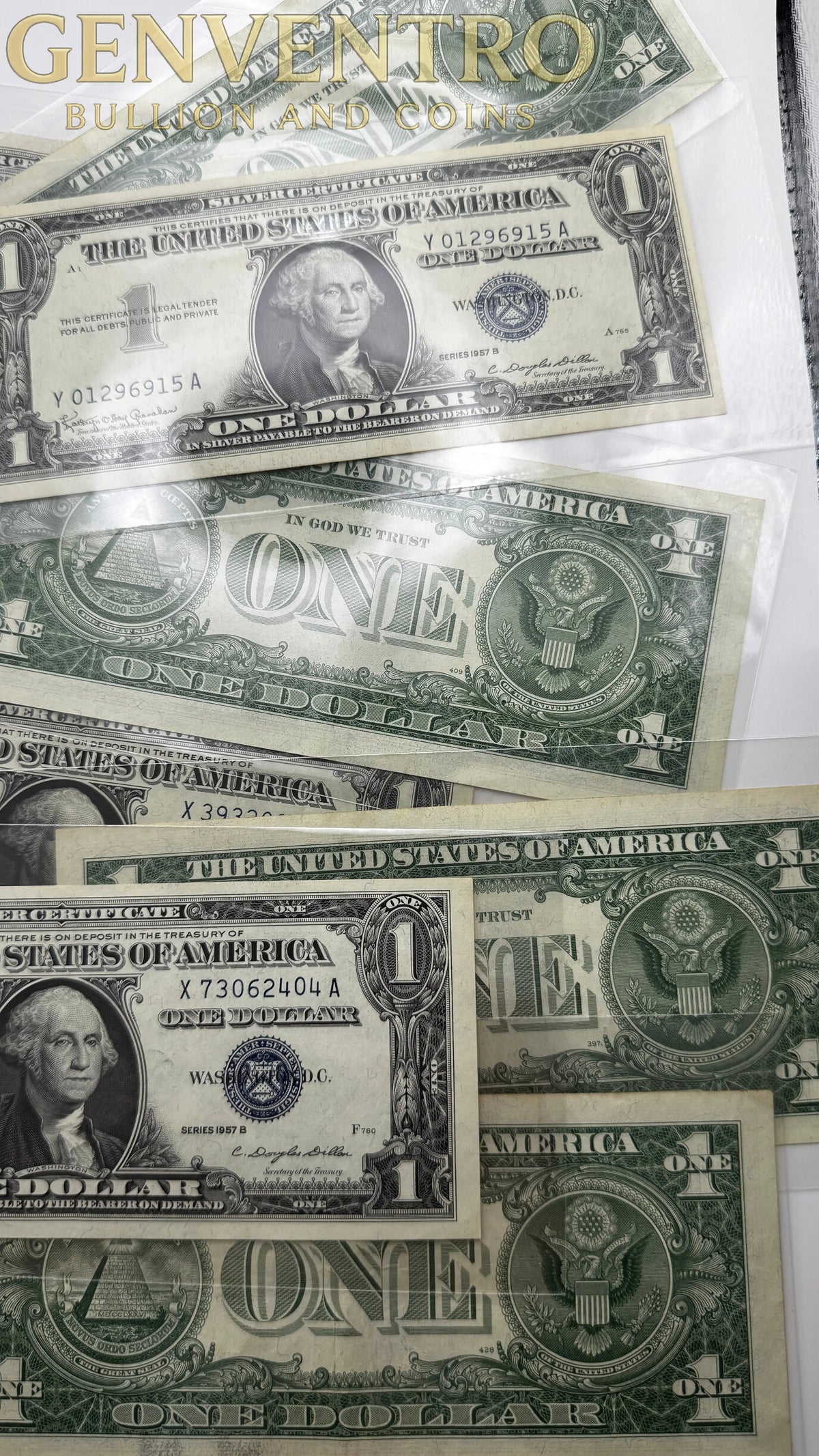 1957 $1 Silver Certificate Blue Seal