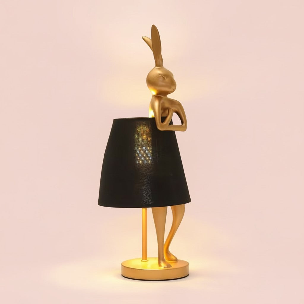 Modern Bunny Table Lamp with Adjustable Light
