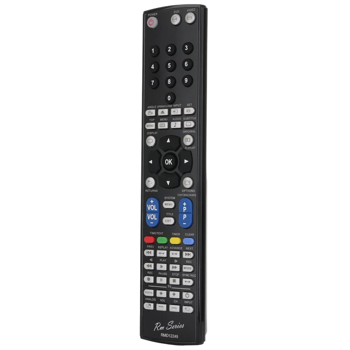 Anderic Substitute For Sony RMT-D255A DVD/VCR Remote Control 988512077 [RMC12249]