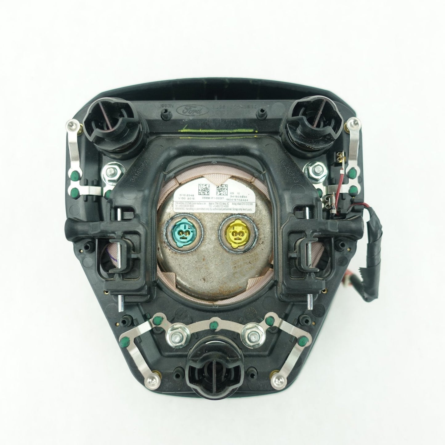 2015 2016 2017 2018 2019 20 Ford F150 Steering Wheel Driver Airbag Air Bag Black