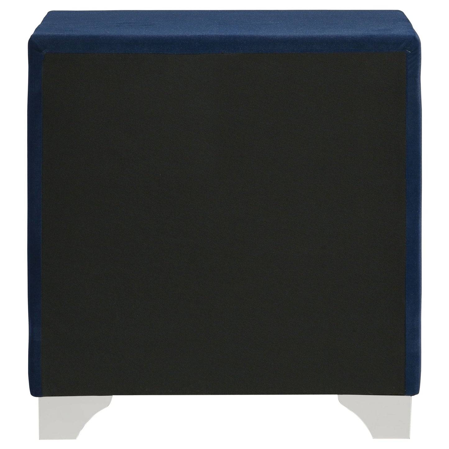 Melody Upholstered 2-drawer Nightstand Pacific Blue