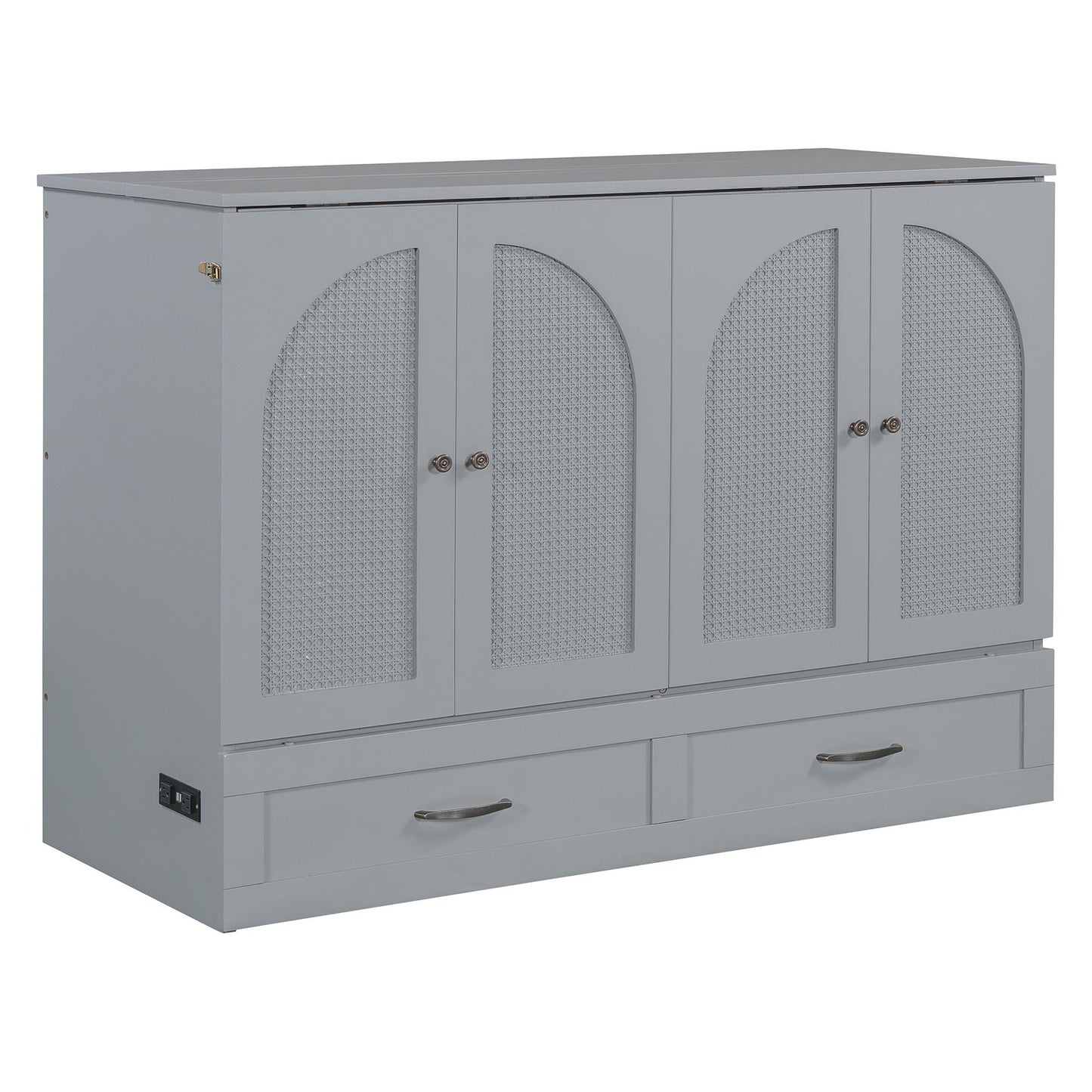 Murphy Bed With Large Drawers