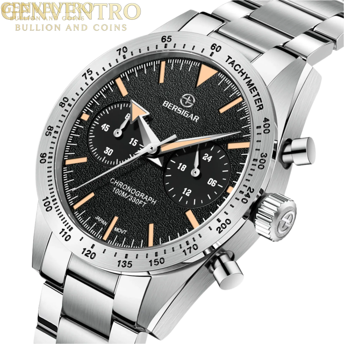 BERSIGAR OCULAR 1766 Stainless Steel Green Dial