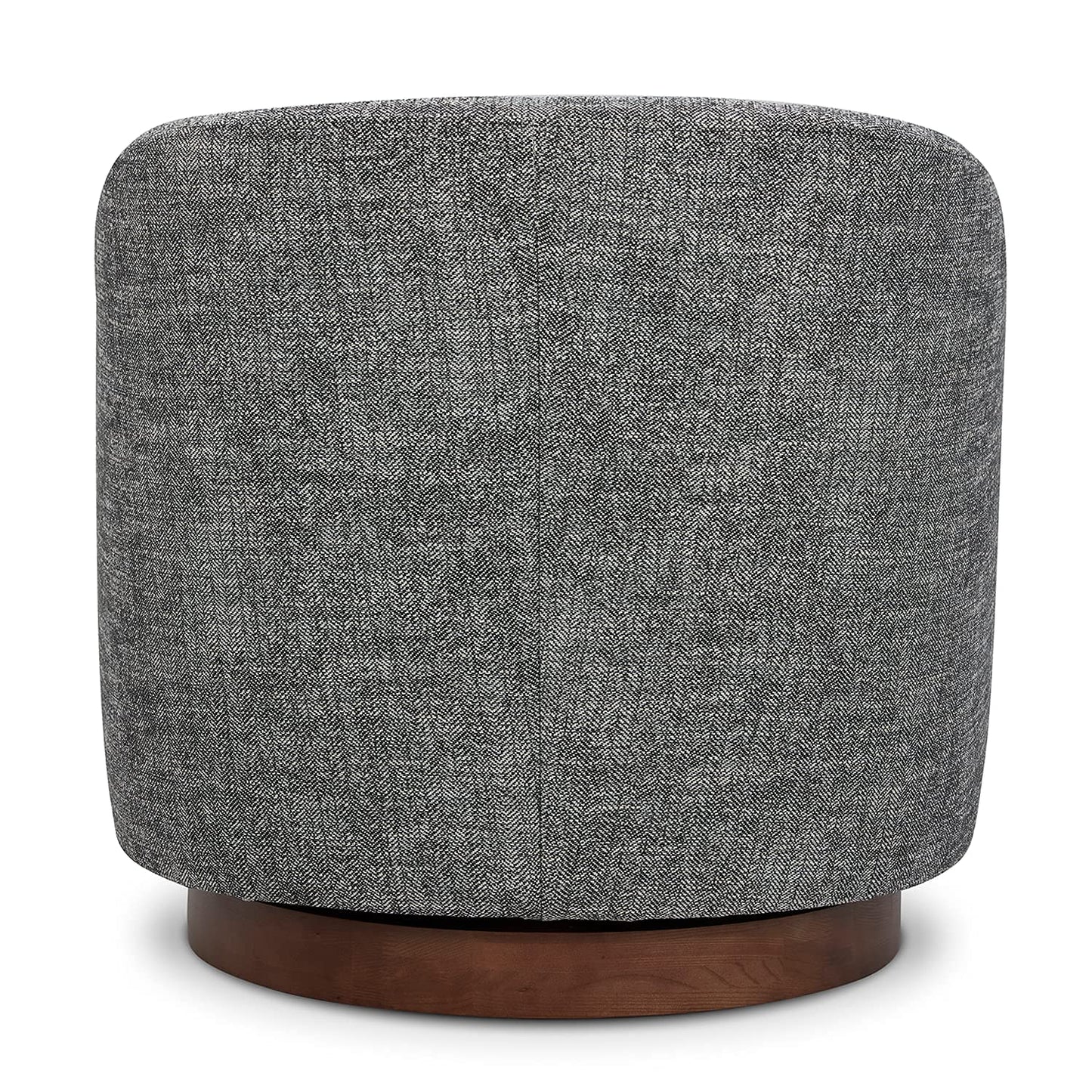 CHITA Swivel Accent Chair Set of 2, Fully Assembled Fabric Barrel Armchair with FSC Certified Upholstered for Living Room, Bedroom and Office, Flax Beige