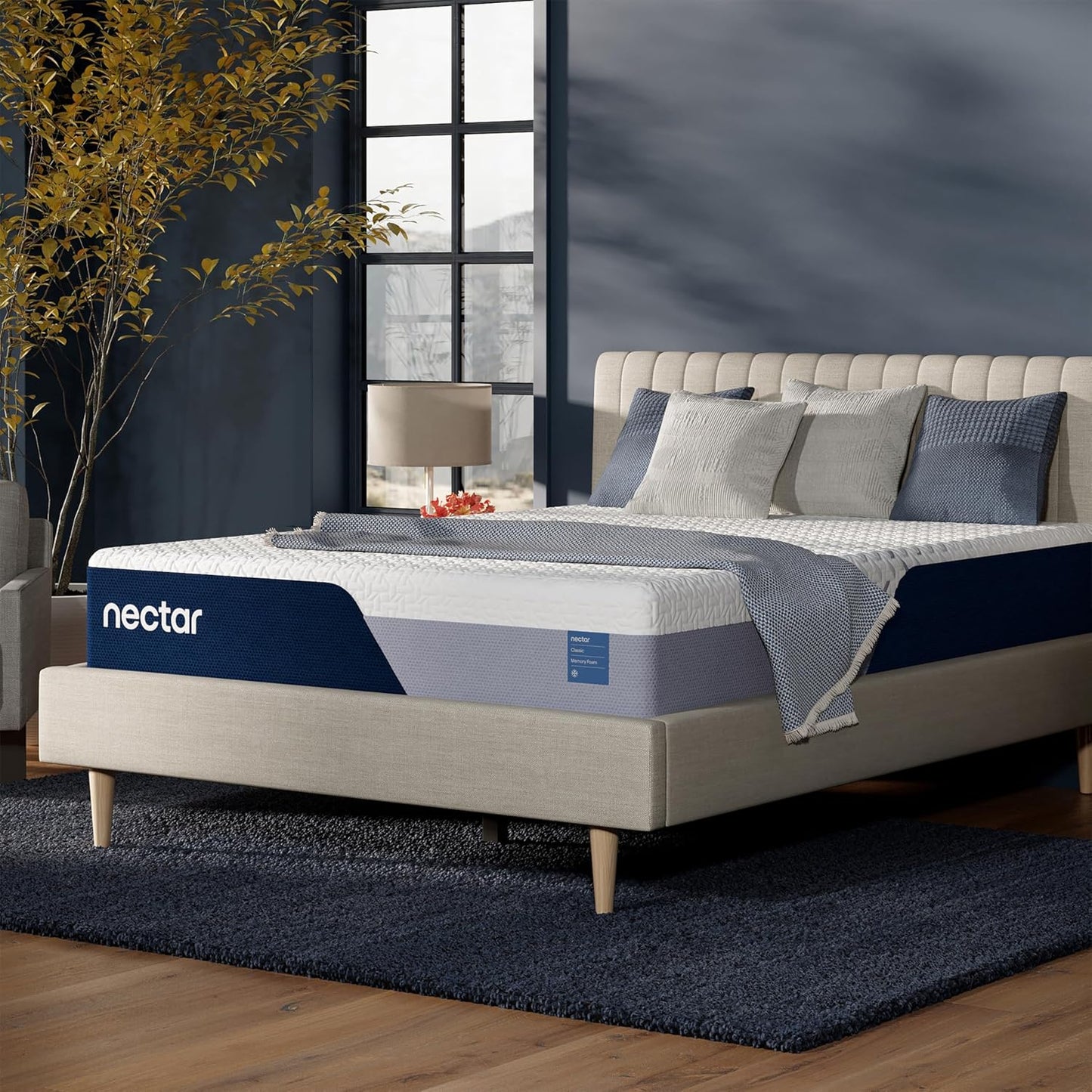 Nectar Premier 13” King Mattress - Medium Firm - Contouring Memory Foam - Cooling Upgrade - Back Pain Relief - Mattress in a Box - 365-Night Trial & Forever Warranty