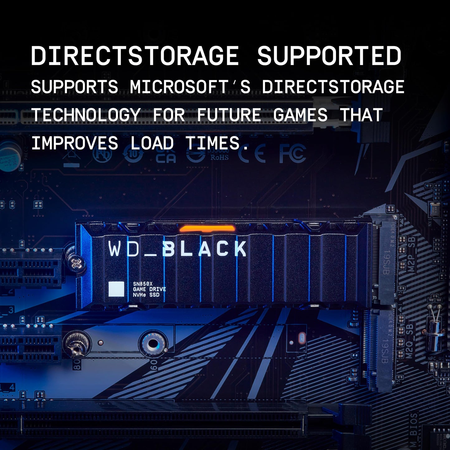 WD_BLACK SN850X 4TB NVMe SSD - M.2 2280, Up to 7,300 MB/s Read speeds, Up to 6,300 MB/s write speeds, Gaming Expansion, High Performance Internal Solid State Drive - WDS400T2X0E