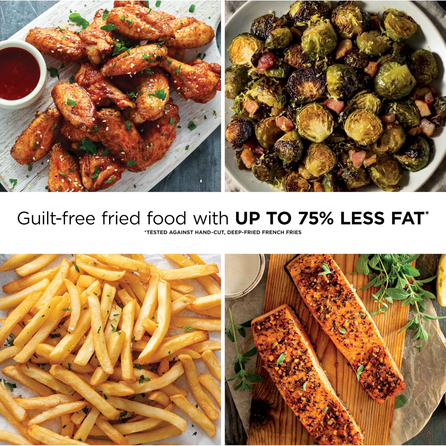 Ninja Air Fryer with Air Crisp | 5 QT Capacity fits up to 4lbs of Fries | 4-in-1 Pro Air Fry, Roast, Reheat, Dehydrate | 400°F Max Temp | 1750 Watts | W/Nonstick Basket & Crisper Plate | Grey | AF141