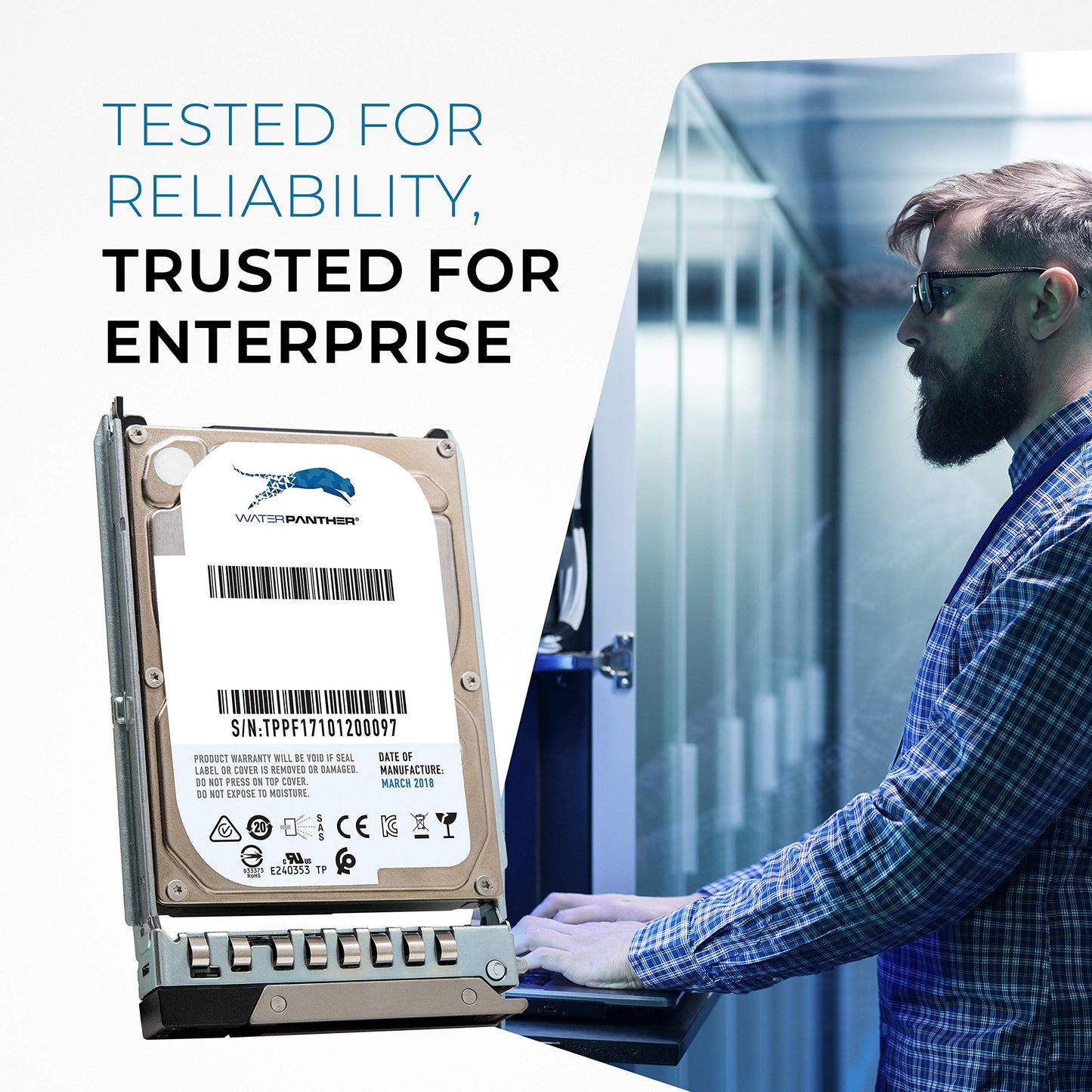 Dell 1TB 7.2K RPM SAS 12Gb/s 2.5" HDD for Dell PowerEdge Servers | Enterprise Hard Drive in G14 Tray | Comparable to D4N7V 0D4N7V 400-AXFF 56M6W 056M6W