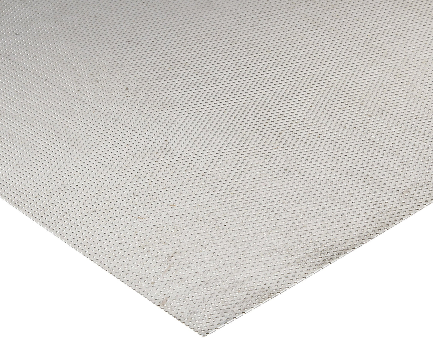 A36 Carbon Steel Perforated Sheet, Unpolished (Mill) Finish, Hot Rolled, Staggered 0.1875" Holes, ASTM A36, 0.06" Thickness, 16 Gauge, 24" Width, 24" Length, 0.25" Center to Center, OnlineMetals